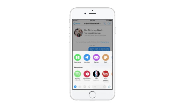 脸书Messenger新功能齐发:可分享歌曲、广告