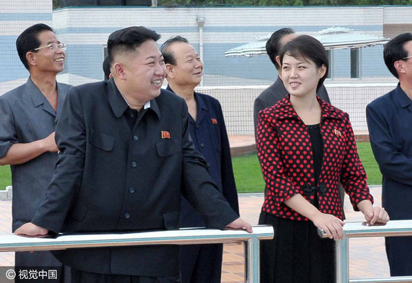 ▲北韓第一夫人李雪主與牡丹峰樂團的「短裙」穿著，引起大眾模仿熱潮。（圖／CFP）