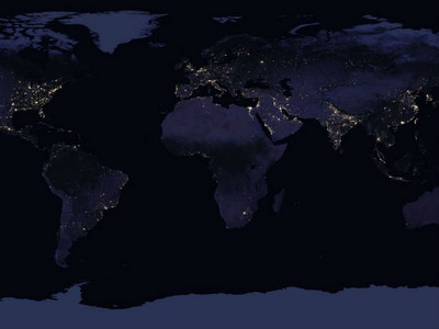 史上最高清！NASA全球夜景圖　台西岸超明亮，北韓人虧慘