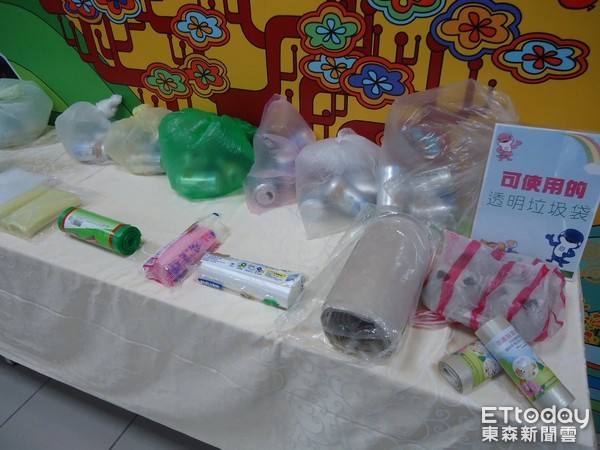 花蓮市5月1日起宣導使用透明垃圾袋，自7月1日起全面施行。（圖／花蓮市公所提供）