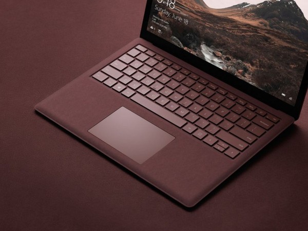 微軟Surface Laptop筆電發表。（圖／翻攝自官網）