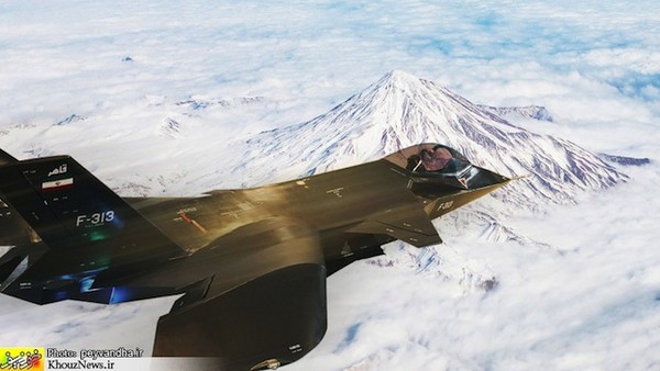 伊朗軍方又搞合成照把隱形戰機「征服者313」PS上天| ETtoday新奇