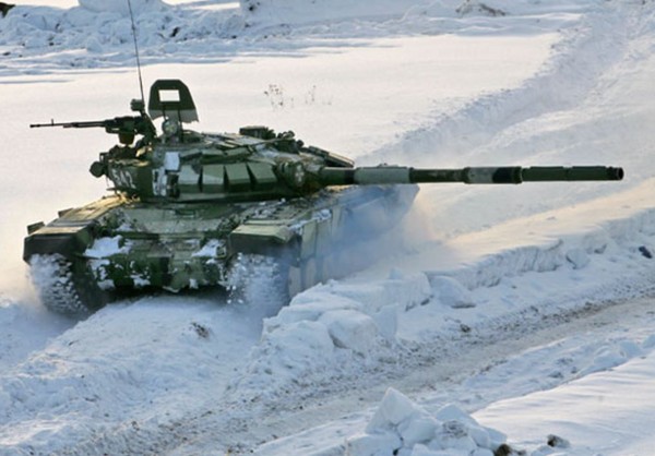 T-90坦克。（圖／翻攝自俄羅斯國防部）