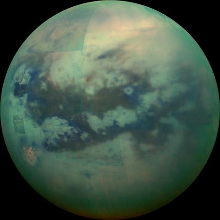 惠更斯號拍下的土衛六泰坦就像地球（圖／翻攝自NASA官網）