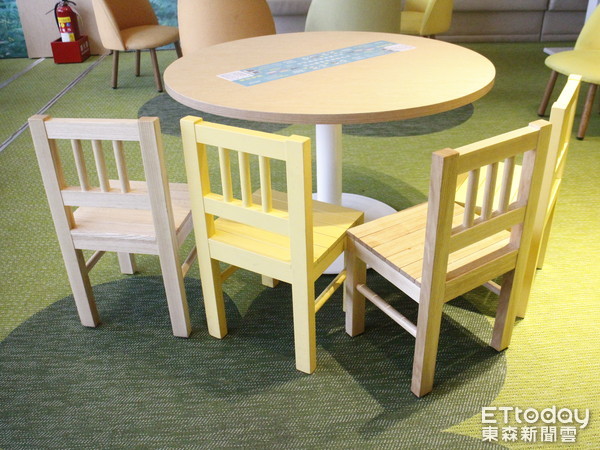 ▲麗寶OUTLET　兒童用餐區。（圖／記者曹悅華攝）