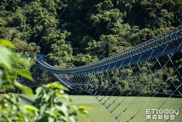 ▲「新溪口吊橋」預計將於2017年第四季開放。(圖／桃園市復興區公所提供)