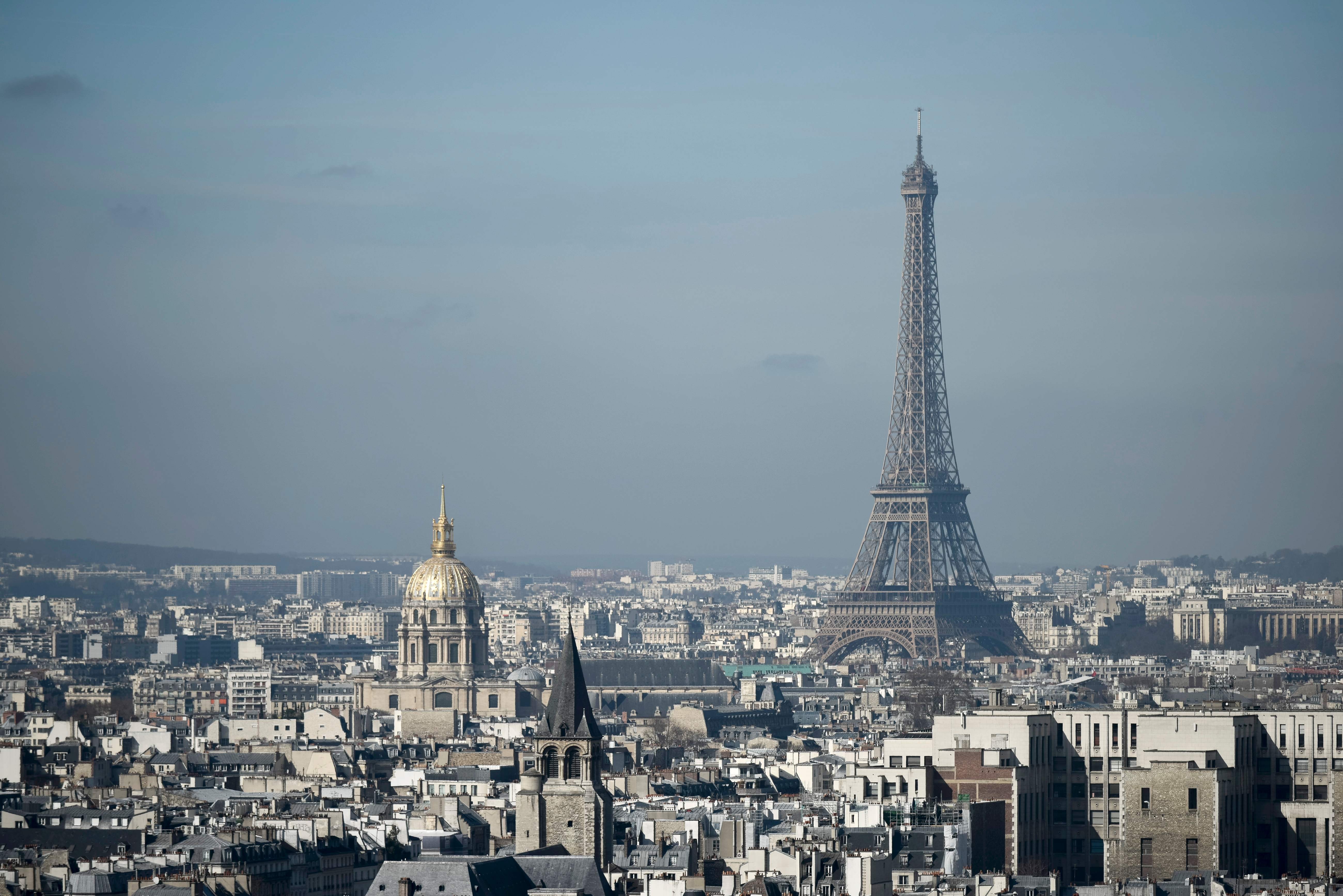 法國巴黎艾菲爾鐵塔。（圖／CFP）