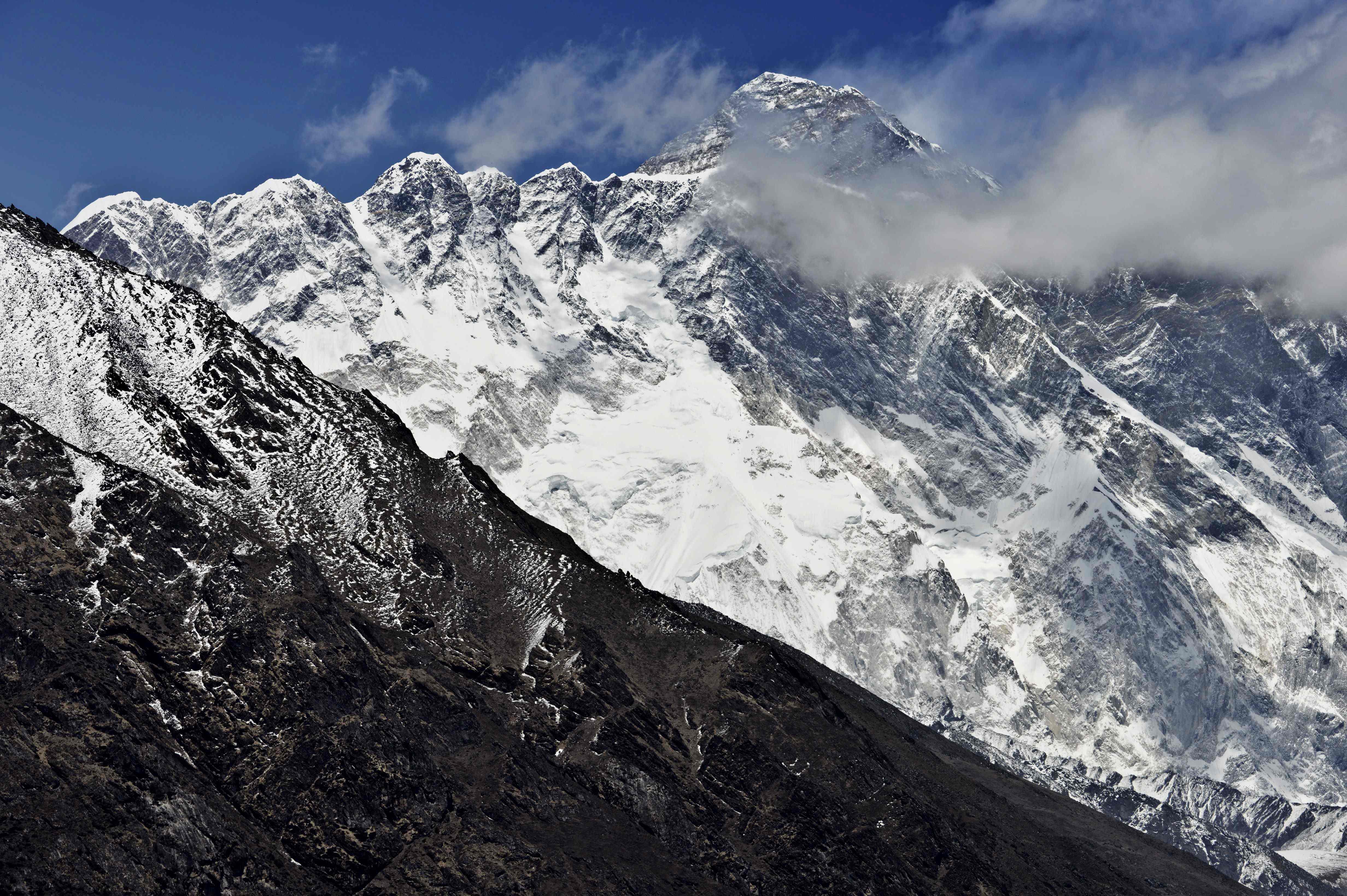 喜馬拉雅山聖母峰。（圖／CFP）。