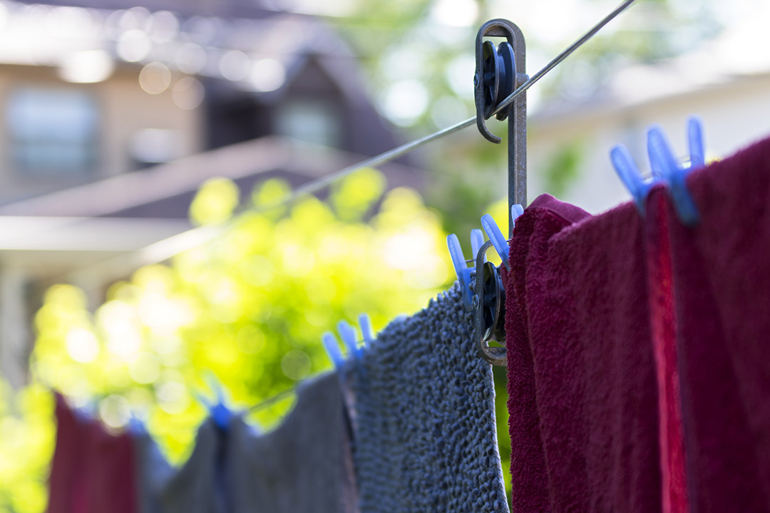 ▲毛巾,曬毛巾,晾衣服。（圖／取自Pixabay）
