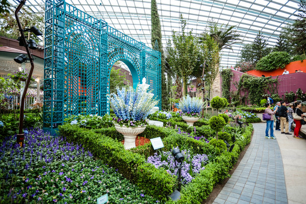新加坡旅遊-濱海灣花園溫室：花芎園（圖／記者林世文攝）