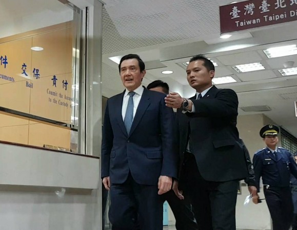 前總統馬英九被控違反《通保法》等罪，台北地方法院將二度開庭。(圖／記者楊佩琪攝)