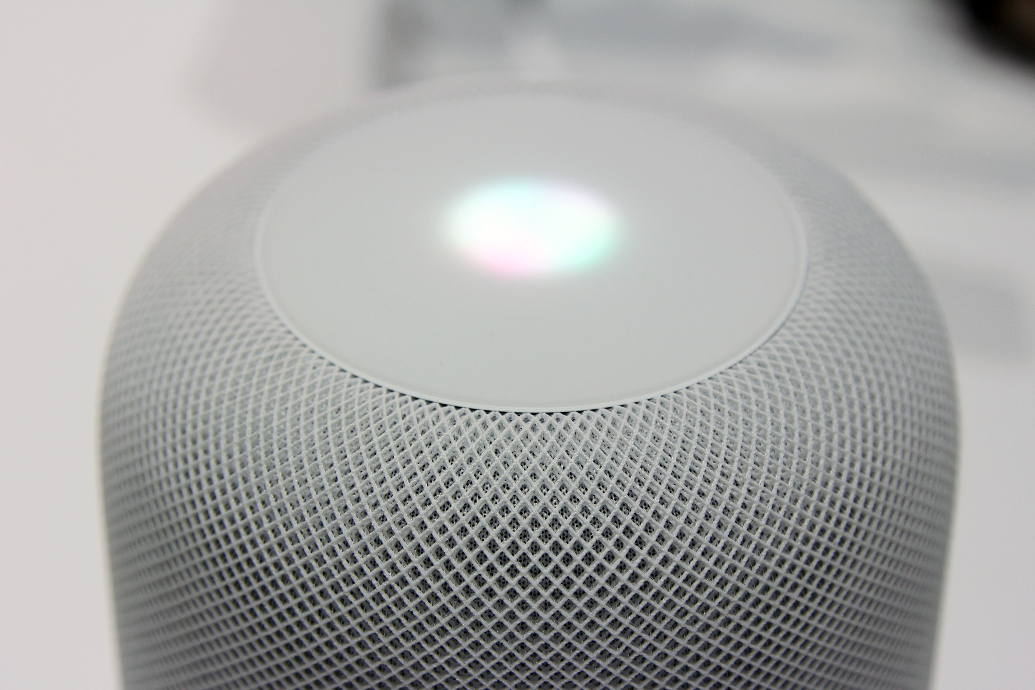 ▲WWDC 直擊！蘋果首款 Siri 智慧喇叭 HomePod 動眼看（圖／洪聖壹記者攝）