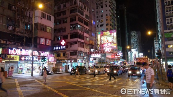 香港街道。（圖／記者黃士原攝）