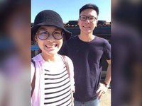 選在遠離都會的彰化顏氏牧場舉行婚禮，同時不開放媒體採訪。