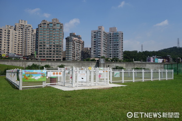 ▲「萬興狗活動區」是除了迎風狗運動公園、華山公園狗活動區外，台北市又一項新的動物福利設施。（圖／台北市動物保護處提供，下同。）