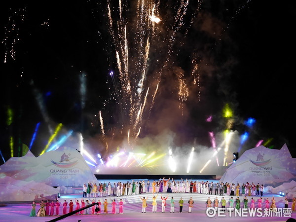 ▲越南廣南省文物節（Quang Nam Heritage Festival）開幕式。（圖／記者彭懷玉攝）