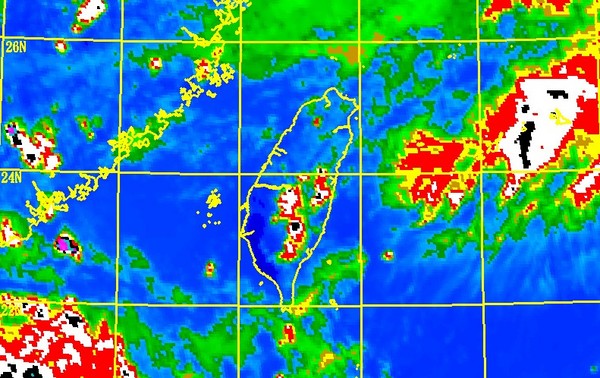 ▲大雨特報。（圖／中央氣象局）