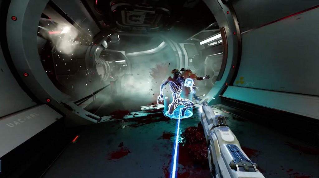 E3 17／《毀滅戰士》系列VR新作《DOOM VFR》曝光（圖／翻攝Bethesda頻道）