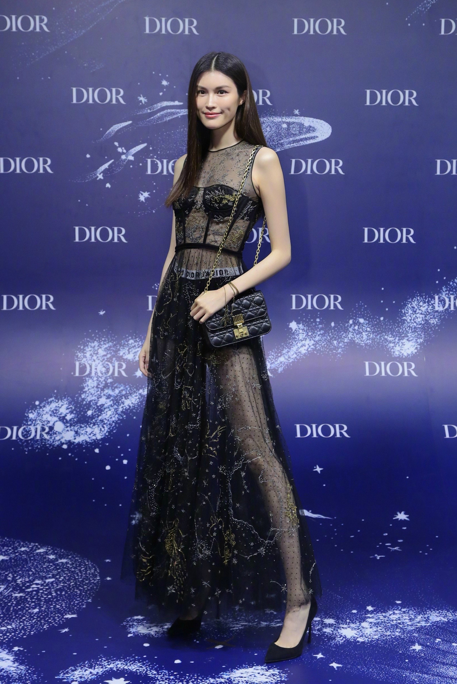 ▲Angelababy出席Dior上海活動 。（圖／翻攝微博）