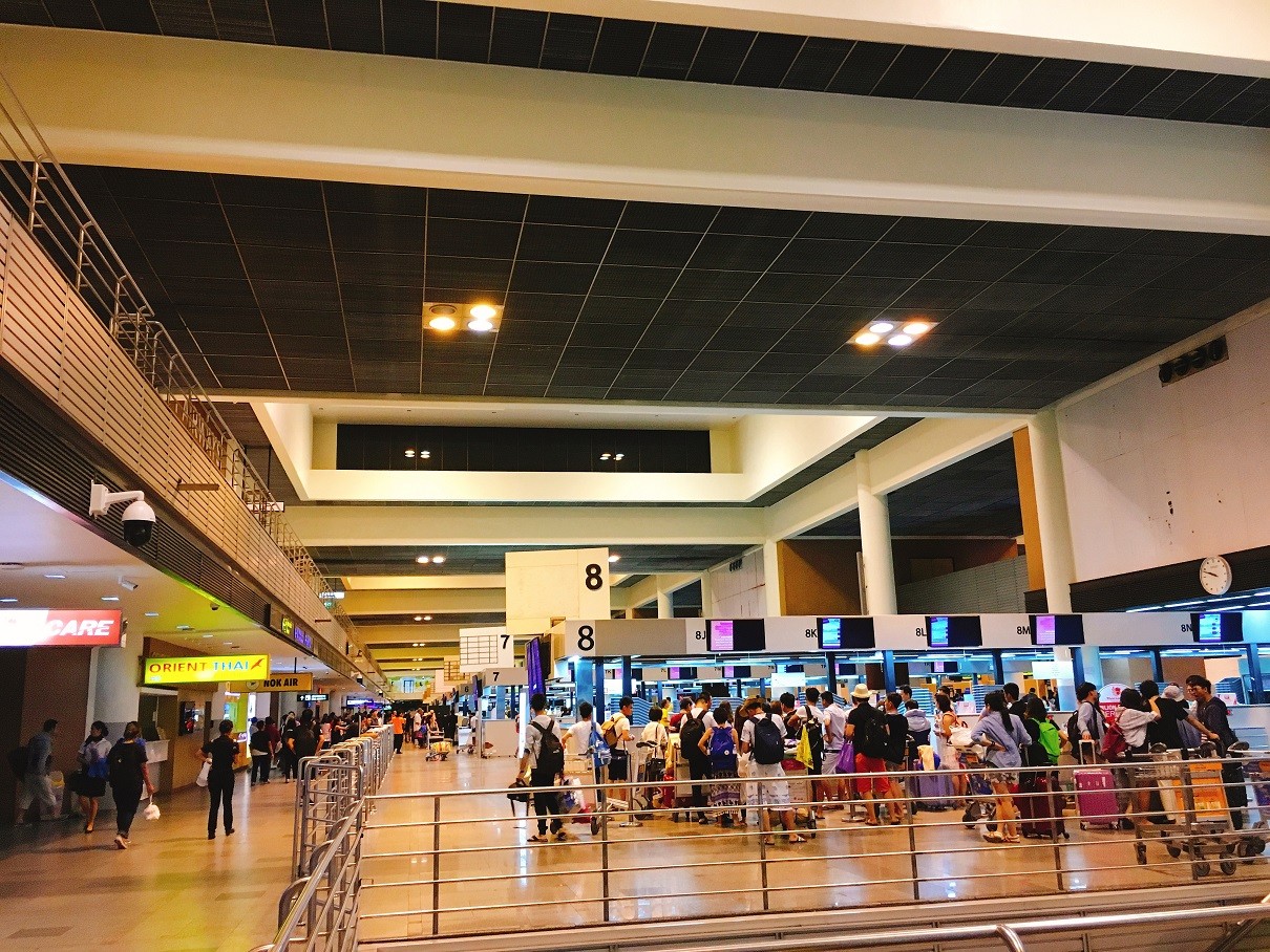 泰國曼谷廊曼機場。（圖／記者蔡玟君攝）