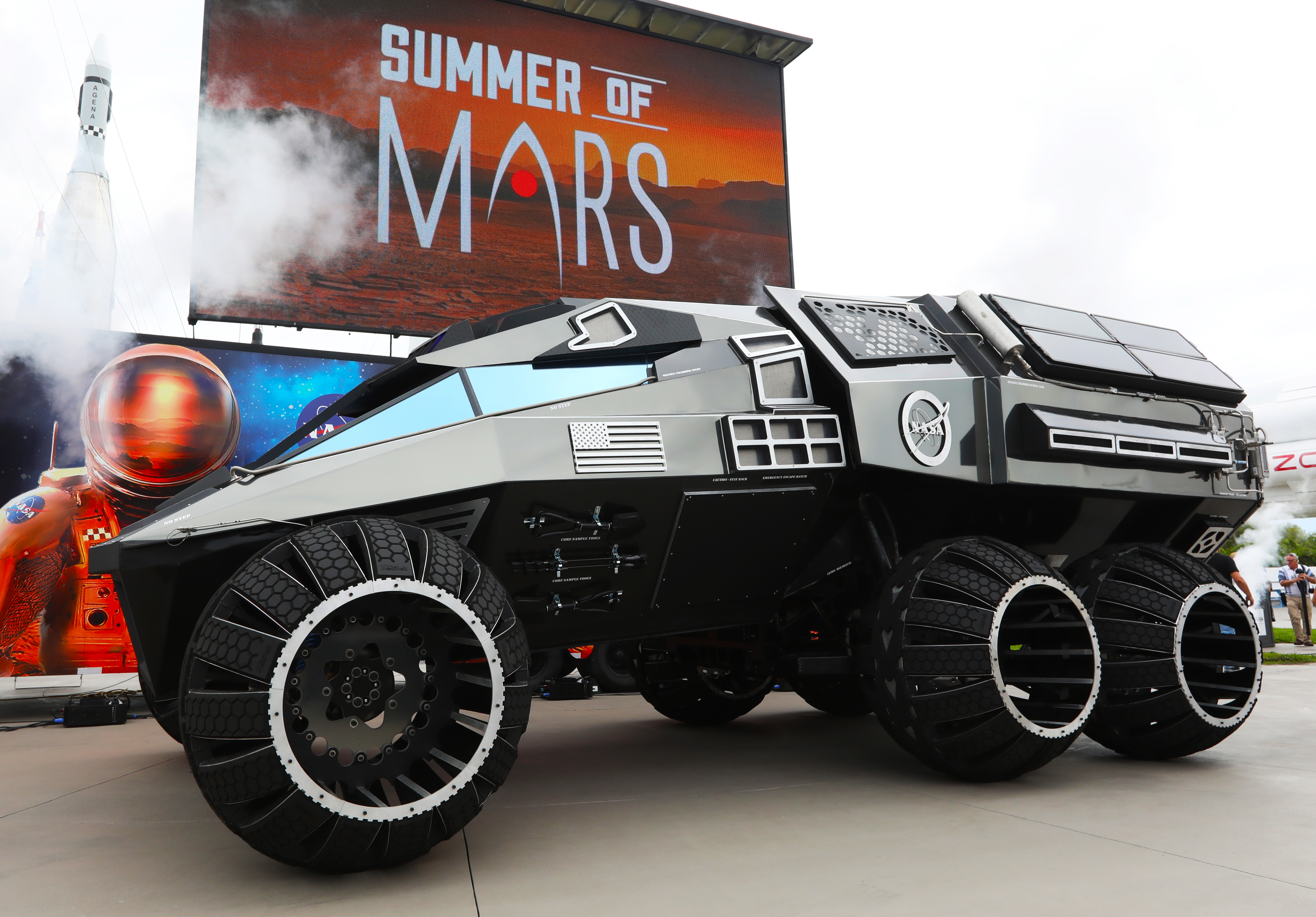 ▲▼NASA公布火星專用太空車。（圖／翻攝自NASA官網）