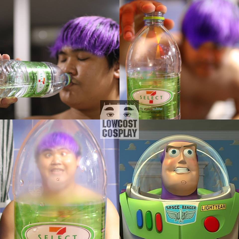 Low cost cosplay