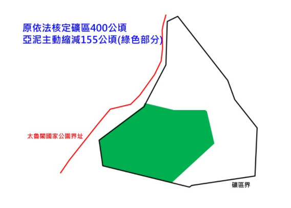 ▲回應中央！亞泥：愛台灣禁得起檢驗　縮減礦區依法環評（圖／亞泥官網）