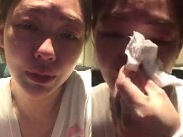 ▲小S在臉書PO出激動狂哭的影片。（圖／取自小S臉書）