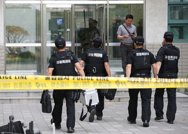 ▲▼南韓首爾延世大學（연세대학교）發生爆炸案，兇手是25歲的金姓碩士研究生。（圖／路透社）