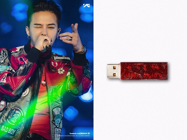 ▲GD推出新專輯以USB形式發行。（圖／翻攝自BIGBANG臉書、GD IG）