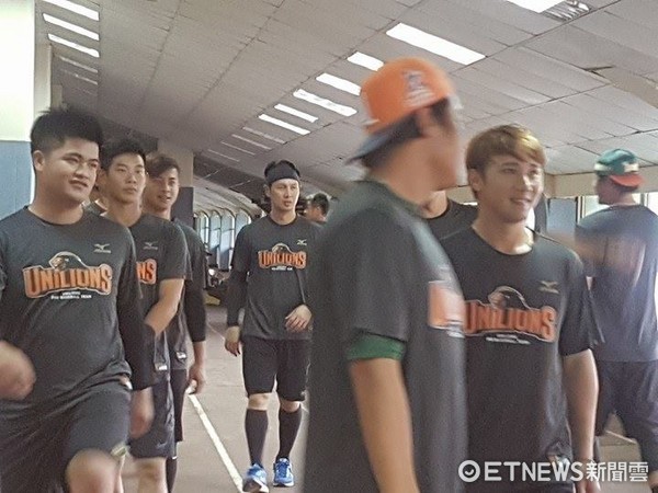 ▲統一到台南田徑場。（圖／記者歐建智攝）