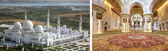阿布達比大清真寺。（圖／巨大旅遊）
