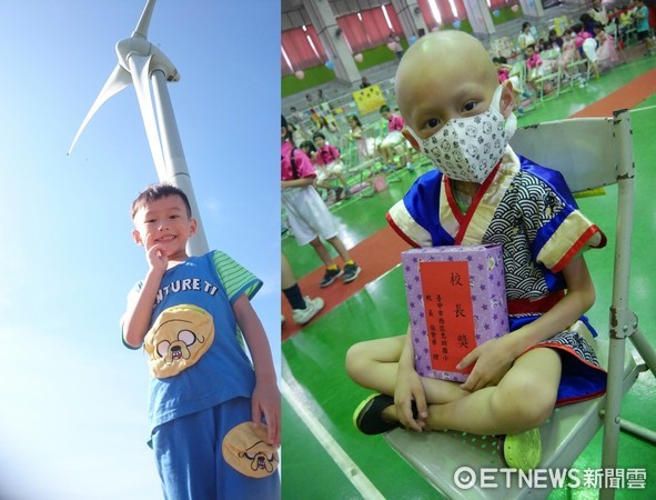 ▲「幫我繼續看世界」7歲癌童捐眼角膜 用愛助2人重見光明。(圖/奕享爸爸提供)