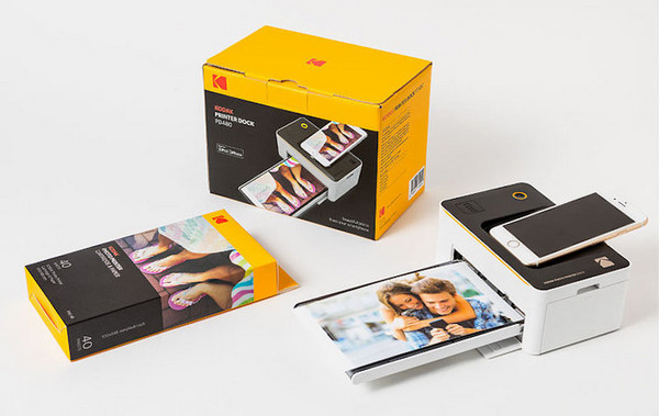 柯達推出可充電的口袋印相機Photo Printer Dock。（圖／翻攝自官網）