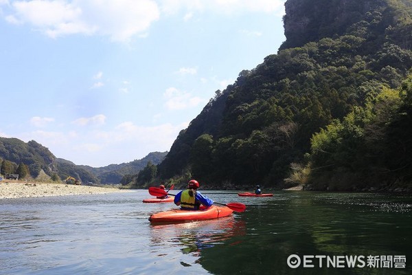 ▲▼ 日本和歌山縣古座川獨木舟。（圖／記者蔡玟君攝）