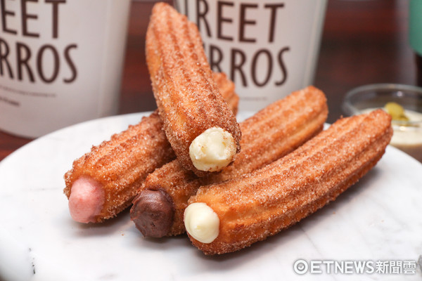 ▲▼韓國超人氣排隊美食Street Churros吉拿圈新口味。（圖／記者黃士原攝）