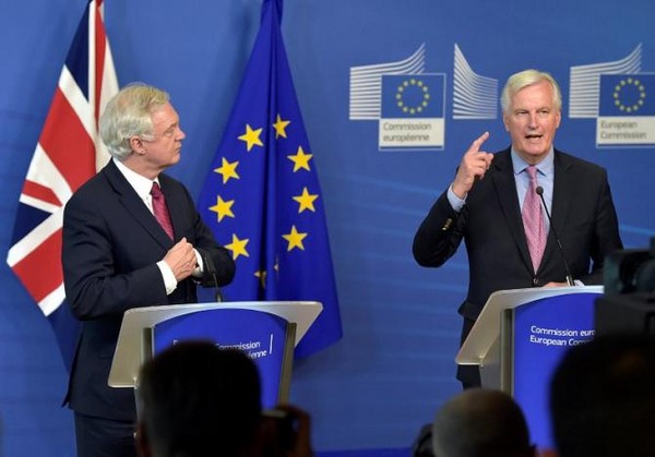 ▲▼ 英國脫歐談判在比利時正式展開。（圖／路透社）