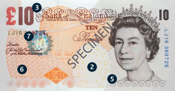 ▲▼英國將在9月發行10元新英鎊（£10）。（圖／翻攝自Bank of England官網）