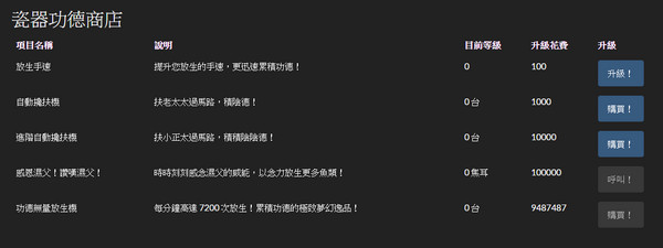 ▲▼超舒壓「功德無量放生系統」　保證打開後滑鼠點不停。（圖／翻攝功德無量放生系統網站）