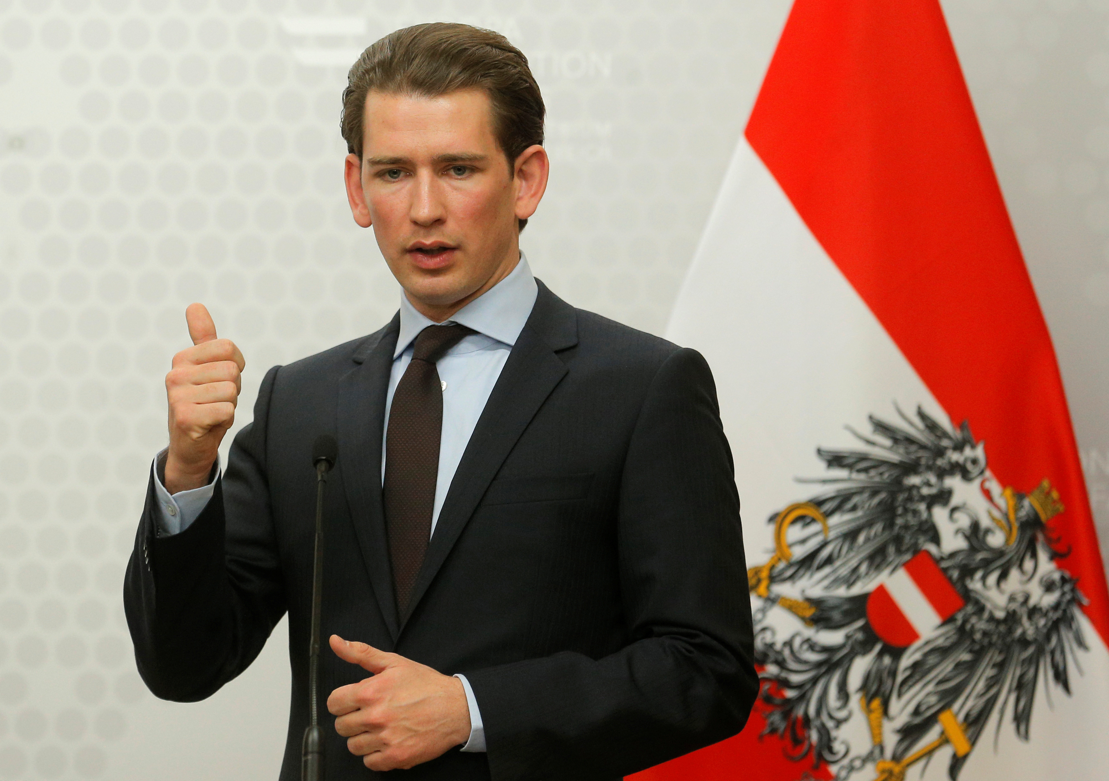 ▲奧地利外交部長庫爾茨（Sebastian Kurz）可望贏得總理大位。（圖／路透社）