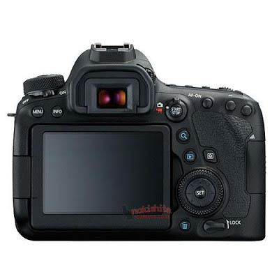 Canon 6D Mark II實機照流出，真的有翻轉螢幕。（圖／翻攝自 nokishita）