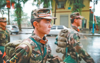 中國雲南邊防武警隊，隊員張豪。（圖／翻攝大陸網站）