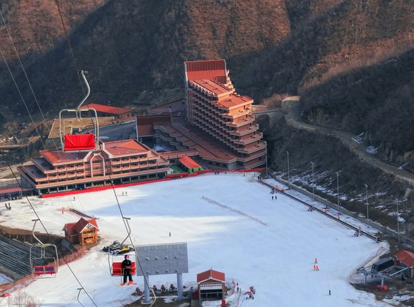 ▲▼朝鮮馬息嶺滑雪場。（圖／翻攝自維基百科）