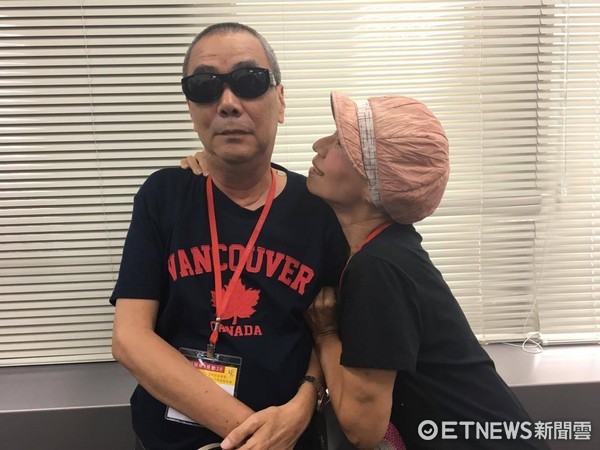 ▲漸凍人何寶霞。（圖／記者嚴云岑攝）