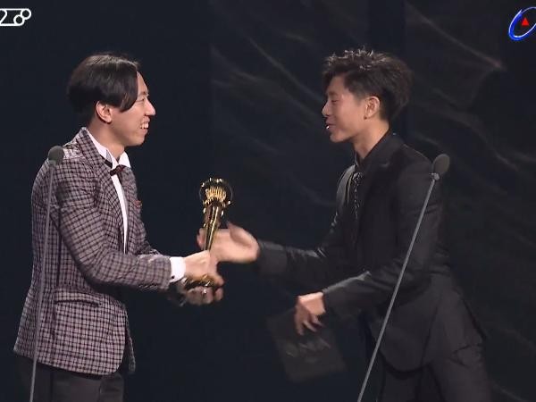 第28屆流行音樂金曲獎頒獎典禮黃建為。（圖／翻攝自YouTube） 