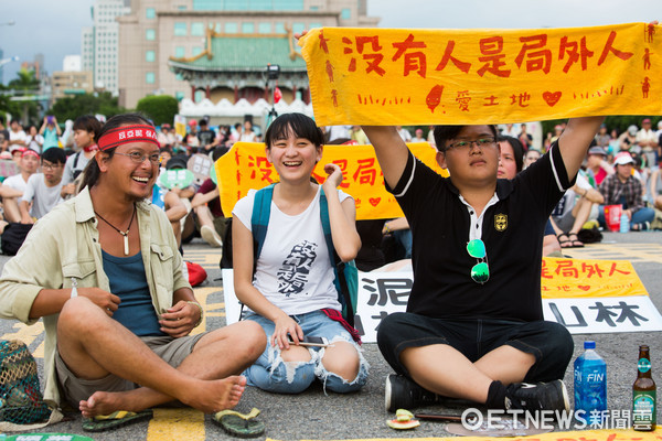 ▲▼「看見亞泥，搶救太魯閣」遊行,反亞泥礦權展限遊行。（圖／記者季相儒攝）