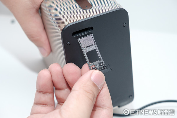 Sony Xperia Touch智慧投影機體驗 。（圖／記者莊友直攝）