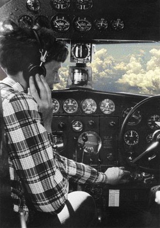 ▲▼愛蜜莉亞·艾爾哈特（Amelia Earhart）、女飛行家。（圖／facebook／TIGHAR）