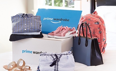 亞馬遜於20日宣布推出「Prime Wardrobe（衣櫃）」新服務（圖／翻攝自亞馬遜網站）