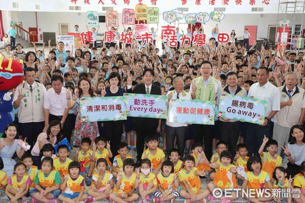 ▲台南市政府積極宣導正確落實勤洗手，預防腸病毒疫情。（圖／市府提供）